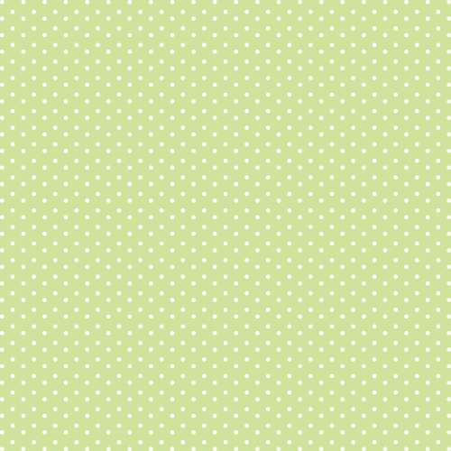 Printed Wafer Paper - Green Dots - Click Image to Close